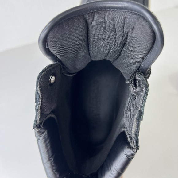 Carmela Comfortflex Made In Spain Leather Ankle Booties Black Size 9.5 - Picture 12 of 12